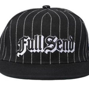 NELK Flat Bill Snap Back Cap Hat Black Bronx Funny Gift College NEW